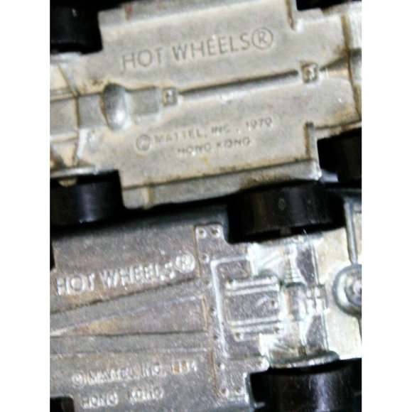 2 VTG Hot Wheels Silver Red Turbo 1984 Car Silver Blue Stutz 1979 Diecast - Picture 8 of 8